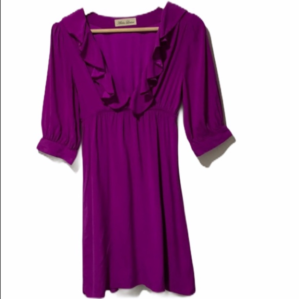 Purple Ruffle Dress🔥🔥